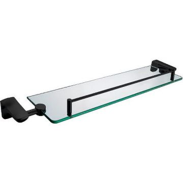 Стеклянная полка Ceramalux (Керамалюкс) Monelli 70011, черный матовый