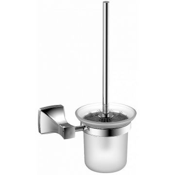 Ершик для унитаза Ceramalux (Керамалюкс) Domino 95413, хром