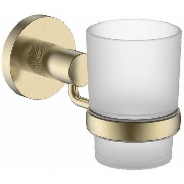 Стакан для зубных щеток Ceramalux (Керамалюкс) Antica 61202-1, золото