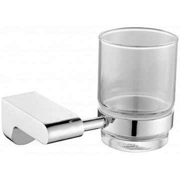 Стакан для зубных щеток Ceramalux (Керамалюкс) Neo 51002, хром