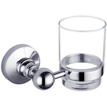 Стакан для зубных щеток Ceramalux (Керамалюкс) Caps 51302, хром