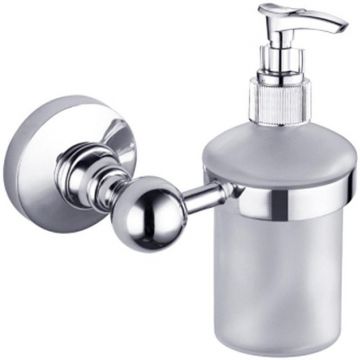 Дозатор для жидкого мыла Ceramalux (Керамалюкс) Caps 51312, хром