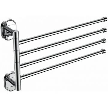 Полотенцедержатель Ceramalux (Керамалюкс) Valencia 88114-4 поворотный, хром