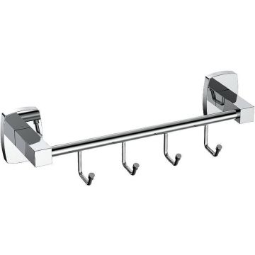 Вешалка для полотенец Ceramalux (Керамалюкс) Cube 12618, хром