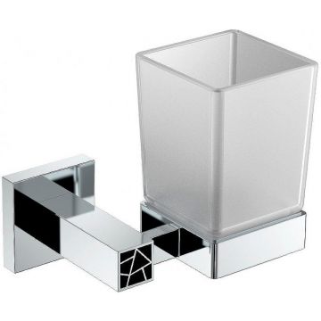 Стакан для зубных щеток Ceramalux (Керамалюкс) Venezia 88602, хром