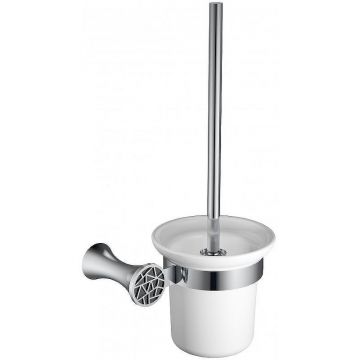 Ершик для унитаза Ceramalux (Керамалюкс) Virginia 94313A, хром