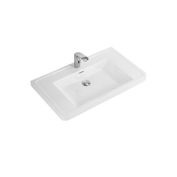 Раковина из искусственного мрамора BelBagno (Бельбагно) Ancona-N EA-900-LVB, 900x480x140 белый