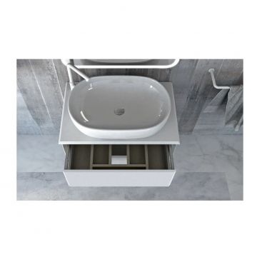 Керамическая раковина Cezares Bellagio 50179 Bianco, 60x42 см белый