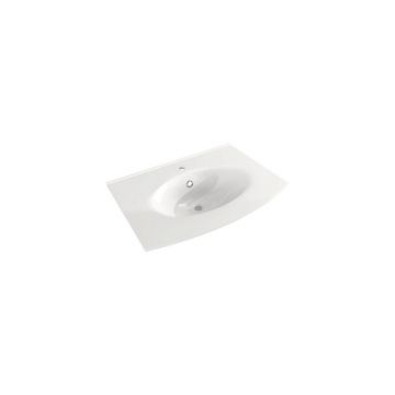 Керамическая раковина Cezares (Цезарис) Comfort 50132, 75x55 см белый