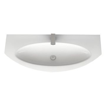 Раковина из искусственного мрамора Cezares (Цезарис) Eden 50178 Bianco, 122x51x14 см белый