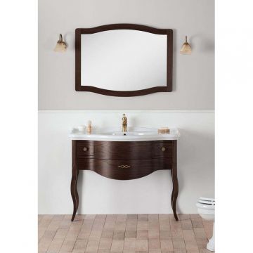 Стеклянная раковина-столешница Cezares (Цезарис) IS/LА/LD/RO/04 Bianco (Azzurro), 1050x600x15 см белый