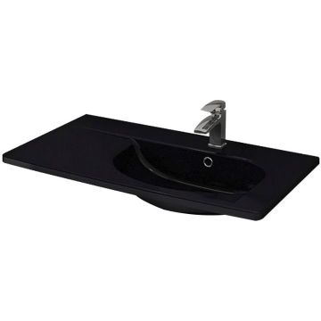 Раковина Bocchi (Боччи) Taormina Arch, база 86 см 1020-005-0126 черная