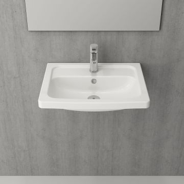 Раковина Bocchi (Боччи) Taormina Pro, база 57 см 1004-001-0126 белая