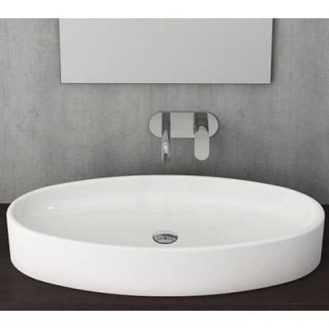 Раковина Bocchi (Боччи) Cortina Vessel, база 85 см 1014-001-0125 белая