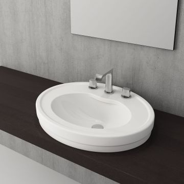 Раковина Bocchi (Боччи) Verona/Loreto, база 60 см 1048-001-0126 белая