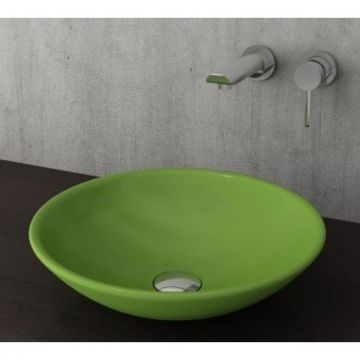 Раковина Bocchi (Боччи) Lucca, база 40 см 1120-022-0125 зеленая