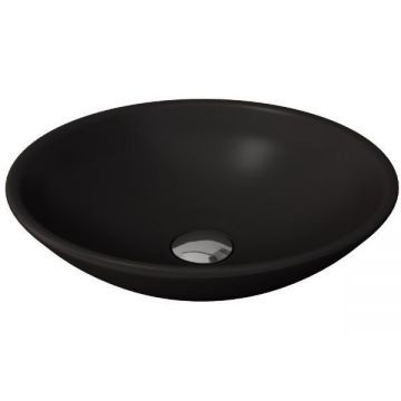 Раковина Bocchi (Боччи) Lucca Venezia, база 40 см 1120-004-0125 черная матовая