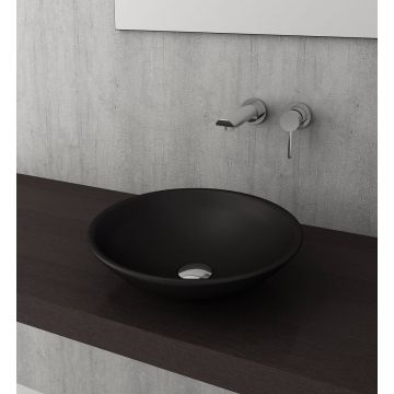 Раковина Bocchi (Боччи) Lucca Venezia, база 40 см 1120-004-0125 черная матовая