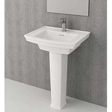 Раковина Bocchi (Боччи) Ravenna, база 61 см 1127-001-0126 белая