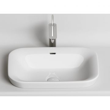 Раковина Ceramicanova (Керамиканова) Element встраиваемая сверху 150х580х400 мм CN6041 Белый