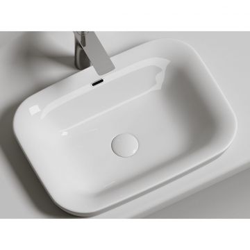 Раковина Ceramicanova (Керамиканова) Element встраиваемая сверху 150х580х400 мм CN6041 Белый