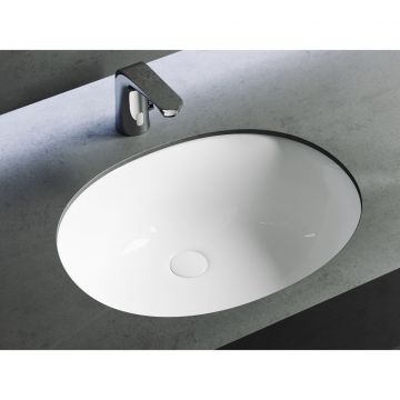 Раковина Ceramicanova Element встраиваемая сверху 195х560х420 мм CN6043 Белый