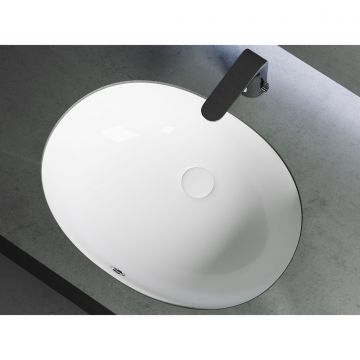 Раковина Ceramicanova Element встраиваемая сверху 195х560х420 мм CN6043 Белый