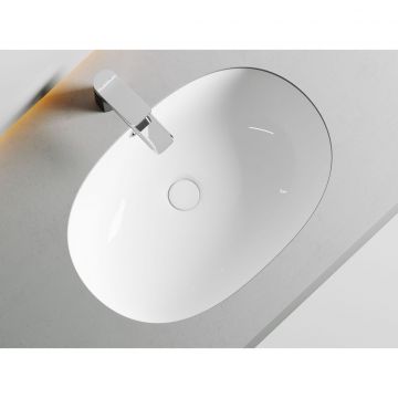 Раковина Ceramicanova Element встраиваемая сверху 210х565х385 мм CN6044 Белый
