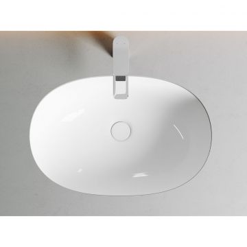 Раковина Ceramicanova Element встраиваемая сверху 210х565х385 мм CN6044 Белый