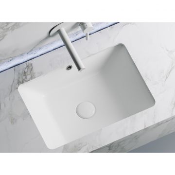 Раковина Ceramicanova (Керамиканова) Element встраиваемая сверху 185х550х400 мм CN6045 Белый