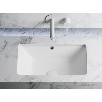 Раковина Ceramicanova (Керамиканова) Element встраиваемая сверху 185х550х400 мм CN6045 Белый