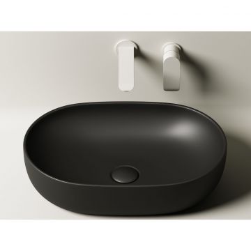 Раковина Ceramicanova Element накладная 135х600х415 мм CN6047MB Черный Матовый