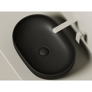 Раковина Ceramicanova Element накладная 135х600х415 мм CN6047MB Черный Матовый