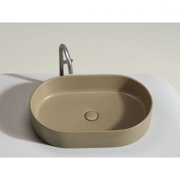 Раковина Ceramicanova Element накладная 122х608х385 мм CN6048MC Капучино Матовый