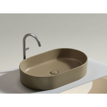 Раковина Ceramicanova Element накладная 122х608х385 мм CN6048MC Капучино Матовый