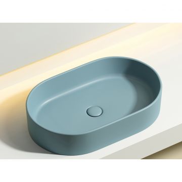 Раковина Ceramicanova (Керамиканова) Element накладная 122х608х385 мм CN6048MLG Зеленый Матовый