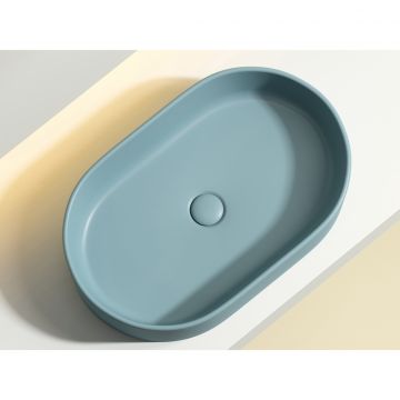 Раковина Ceramicanova (Керамиканова) Element накладная 122х608х385 мм CN6048MLG Зеленый Матовый