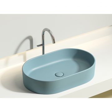 Раковина Ceramicanova (Керамиканова) Element накладная 122х608х385 мм CN6048MLG Зеленый Матовый