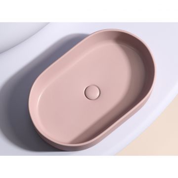 Раковина Ceramicanova (Керамиканова) Element накладная 122х608х385 мм CN6048MP Розовый Матовый