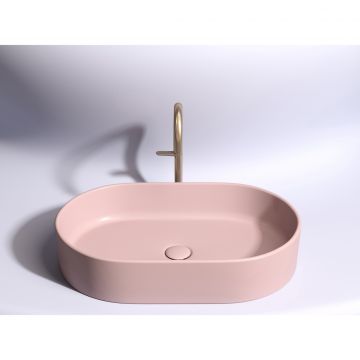 Раковина Ceramicanova (Керамиканова) Element накладная 122х608х385 мм CN6048MP Розовый Матовый