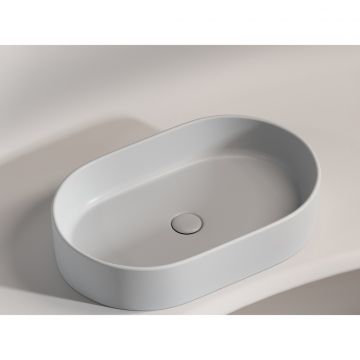 Раковина Ceramicanova (Керамиканова) Element накладная 122х608х385 мм CN6048MSG Серый Матовый