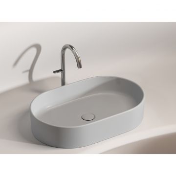 Раковина Ceramicanova (Керамиканова) Element накладная 122х608х385 мм CN6048MSG Серый Матовый