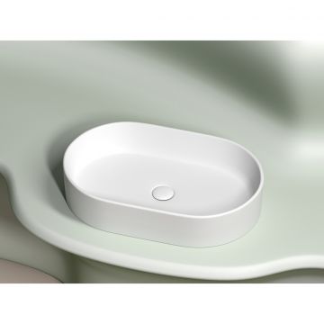 Раковина Ceramicanova (Керамиканова) Element накладная 122х608х385 мм CN6048MW Белый Матовый