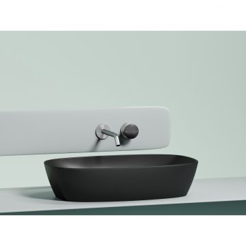 Раковина Ceramicanova (Керамиканова) Element накладная 138х600х380 мм CN6049MB Черный Матовый