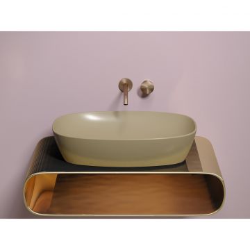 Раковина Ceramicanova (Керамиканова) Element накладная 138х600х380 мм CN6049MC Капучино Матовый