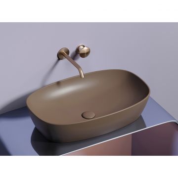 Раковина Ceramicanova (Керамиканова) Element накладная 138х600х380 мм CN6049MDB Темно-Коричневый Матовый