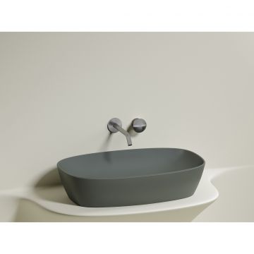 Раковина Ceramicanova (Керамиканова) Element накладная 138х600х380 мм CN6049MH Антрацит Матовый