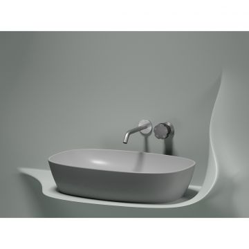 Раковина Ceramicanova (Керамиканова) Element накладная 138х600х380 мм CN6049MSG Серый Матовый