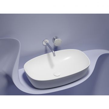 Раковина Ceramicanova Element накладная 138х600х380 мм CN6049MW Белый Матовый
