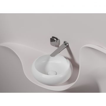 Раковина Ceramicanova (Керамиканова) Element накладная 120х360х360 мм CN6050MW Белый Матовый